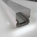 perfiles de plástico de extrusión de difusor de aluminio accesorio de luz